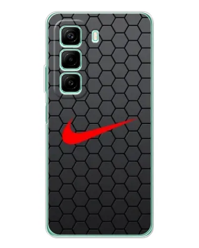 Чехол для Xiaomi Redmi Note 15R с картинкой «Nike — карбоновая сетка»