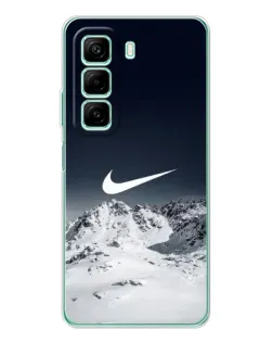 Чехол для Xiaomi Redmi Note 15R с картинкой «Nike — зимние горы»