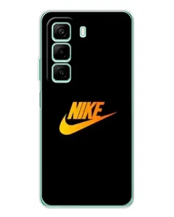 Чехол для Xiaomi Redmi Note 15R с картинкой «Золотой логотип Nike»