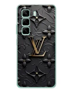 Чехол для Xiaomi Redmi Note 15R с картинкой «Кожаная текстура LV»