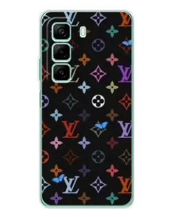 Чехол для Xiaomi Redmi Note 15R с картинкой «Цветная монограмма LV»