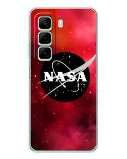 Чехол для Xiaomi Redmi Note 15R с картинкой «NASA — красная туманность»