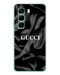 Чехол для Xiaomi Redmi Note 15R с картинкой «Gucci — шелковые волны»