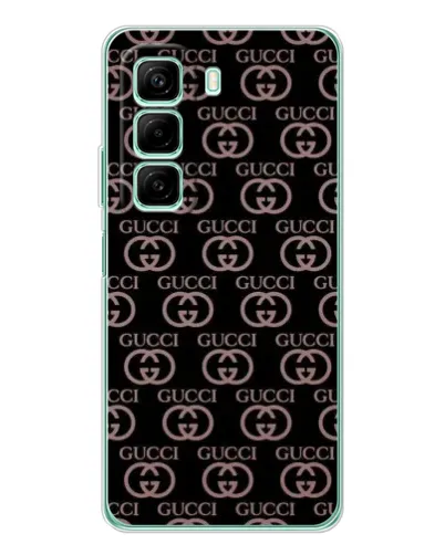 Чехол для Xiaomi Redmi Note 15R с картинкой «Классическая монограмма Gucci»