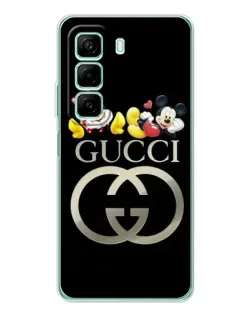 Чехол для Xiaomi Redmi Note 15R с картинкой «Gucci — герои Disney»