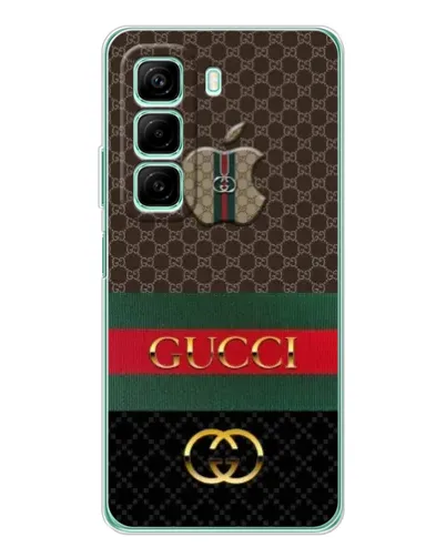 Чехол для Xiaomi Redmi Note 15R с картинкой «Gucci — брендированный десерт»