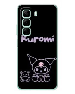 Чехол для Xiaomi Redmi Note 15R с картинкой «Kuromi — черный минимализм» Чехол для Xiaomi Redmi Note 15R с картинкой «Kuromi — черный минимализм»