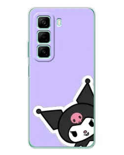 Чехол для Xiaomi Redmi Note 15R с картинкой «Забавная Kuromi» Чехол для Xiaomi Redmi Note 15R с картинкой «Забавная Kuromi»