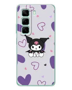 Чехол для Xiaomi Redmi Note 15R с картинкой «Kuromi и лавандовые сердца» Чехол для Xiaomi Redmi Note 15R с картинкой «Kuromi и лавандовые сердца»