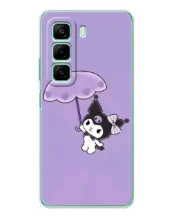 Чехол для Xiaomi Redmi Note 15R с картинкой «Kuromi с зонтиком» Чехол для Xiaomi Redmi Note 15R с картинкой «Kuromi с зонтиком»