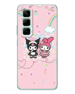 Чехол для Xiaomi Redmi Note 15R с картинкой «My Melody и Kuromi» Чехол для Xiaomi Redmi Note 15R с картинкой «My Melody и Kuromi»