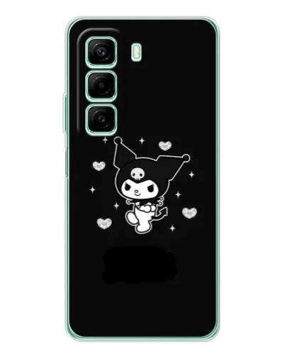 Чехол для Xiaomi Redmi Note 15R с картинкой «Черная Куроми»