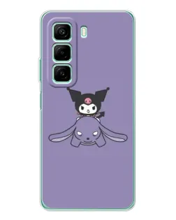 Чехол для Xiaomi Redmi Note 15R с картинкой «Kuromi на лиловом фоне» Чехол для Xiaomi Redmi Note 15R с картинкой «Kuromi на лиловом фоне»