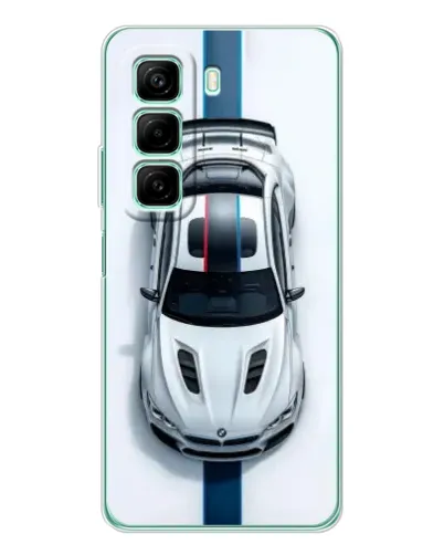 Чехол для Xiaomi Redmi Note 15R с картинкой «Вид сверху — BMW M»