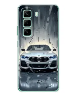 Чехол для Xiaomi Redmi Note 15R с картинкой «BMW в свете фар»