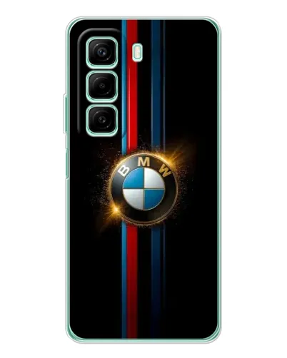 Чехол для Xiaomi Redmi Note 15R с картинкой «BMW M-Power неон»