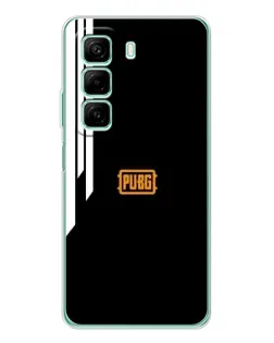 Чехол для Xiaomi Redmi Note 15R с картинкой «PUBG — вертикальные линии»