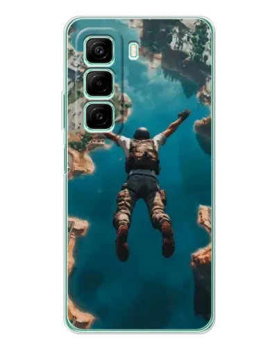 Чехол для Xiaomi Redmi Note 15R с картинкой «PUBG — свободное падение» Чехол для Xiaomi Redmi Note 15R с картинкой «PUBG — свободное падение»