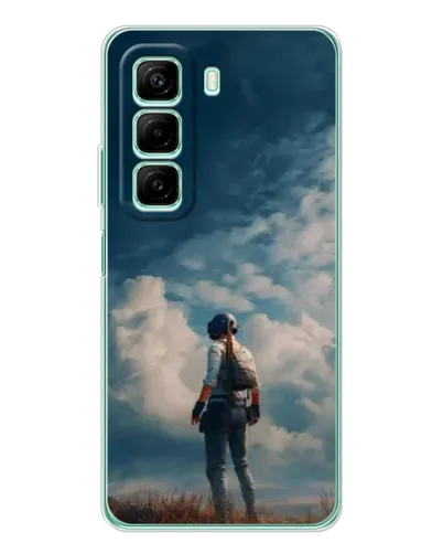Чехол для Xiaomi Redmi Note 15R с картинкой «Герой PUBG на скале» Чехол для Xiaomi Redmi Note 15R с картинкой «Герой PUBG на скале»