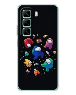 Чехол для Xiaomi Redmi Note 15R с картинкой «Among Us космос»