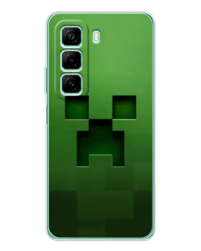 Чехол для Xiaomi Redmi Note 15R с картинкой «Крипер микро-дизайн» Чехол для Xiaomi Redmi Note 15R с картинкой «Крипер микро-дизайн»