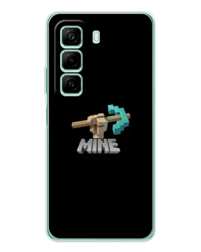 Чехол для Xiaomi Redmi Note 15R с картинкой «Алмазная кирка» Чехол для Xiaomi Redmi Note 15R с картинкой «Алмазная кирка»