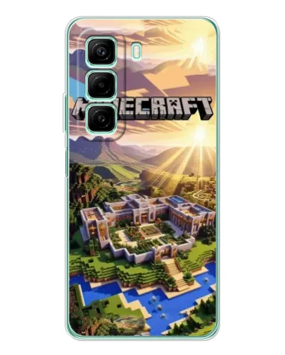 Чехол для Xiaomi Redmi Note 15R с картинкой «Minecraft панорама» Чехол для Xiaomi Redmi Note 15R с картинкой «Minecraft панорама»