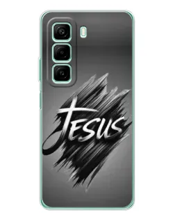 Чехол для Xiaomi Redmi Note 15R с картинкой «Надпись Jesus Graffiti»