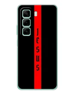 Чехол для Xiaomi Redmi Note 15R с картинкой «Красная линия веры»
