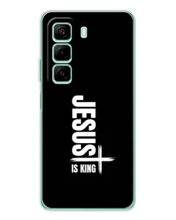 Чехол для Xiaomi Redmi Note 15R с картинкой «Вертикаль веры Jesus»
