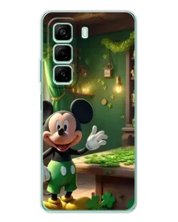 Чехол для Xiaomi Redmi Note 15R с картинкой «Микки в мастерской»