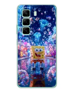 Чехол для Xiaomi Redmi Note 15R с картинкой «Неоновый океан»