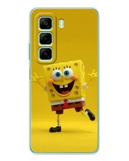Чехол для Xiaomi Redmi Note 15R с картинкой «Позитивный Губка Боб»