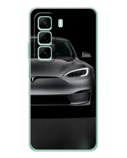 Чехол для Xiaomi Redmi Note 15R с картинкой «Tesla Model S Look»