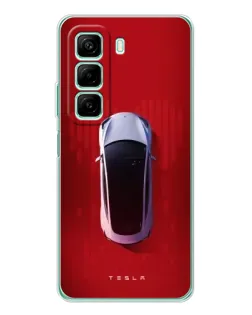 Чохол для Xiaomi Redmi Note 15R з картинкою «Tesla Top View» Чохол для Xiaomi Redmi Note 15R з картинкою «Tesla Top View»