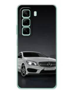 Чехол для Xiaomi Redmi Note 15R с картинкой «Mercedes AMG GT Silver»
