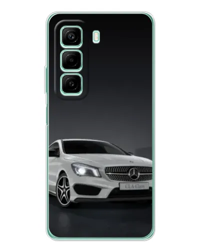 Чехол для Xiaomi Redmi Note 15R с картинкой «Mercedes AMG GT Silver»