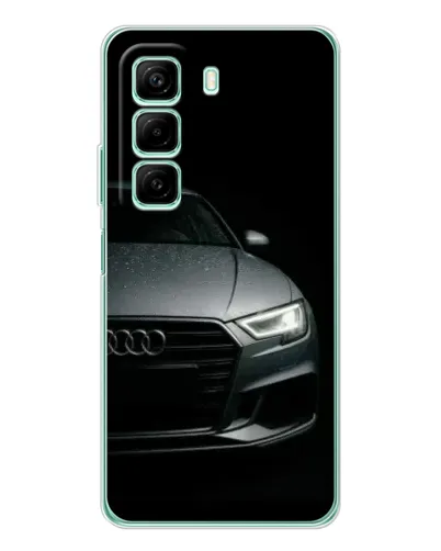 Чехол для Xiaomi Redmi Note 15R с картинкой «Audi — детализация кузова» Чехол для Xiaomi Redmi Note 15R с картинкой «Audi — детализация кузова»