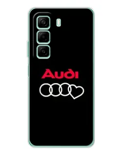 Чохол для Xiaomi Redmi Note 15R з картинкою «Логотип Audi Heart» Чохол для Xiaomi Redmi Note 15R з картинкою «Логотип Audi Heart»