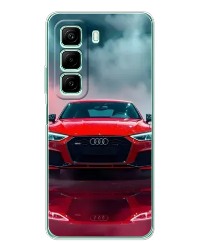 Чехол для Xiaomi Redmi Note 15R с картинкой «Audi RS — красный стиль» Чехол для Xiaomi Redmi Note 15R с картинкой «Audi RS — красный стиль»