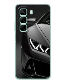 Чехол для Xiaomi Redmi Note 15R с картинкой «Lamborghini фары детализация»