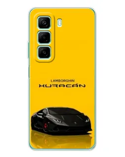 Чехол для Xiaomi Redmi Note 15R с картинкой «Lamborghini Huracan черный»