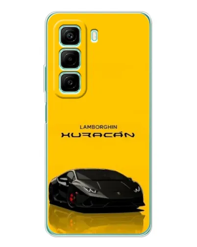 Чехол для Xiaomi Redmi Note 15R с картинкой «Lamborghini Huracan черный» Чехол для Xiaomi Redmi Note 15R с картинкой «Lamborghini Huracan черный»