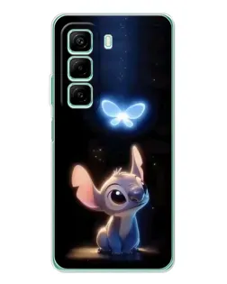 Чехол для Xiaomi Redmi Note 15R с картинкой «Сияющий Стич»