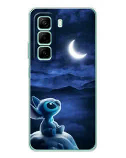Чехол для Xiaomi Redmi Note 15R с картинкой «Лунная ночь Стича»