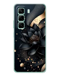 Чехол для Xiaomi Redmi Note 15R с картинкой «Черный лотос» Чехол для Xiaomi Redmi Note 15R с картинкой «Черный лотос»