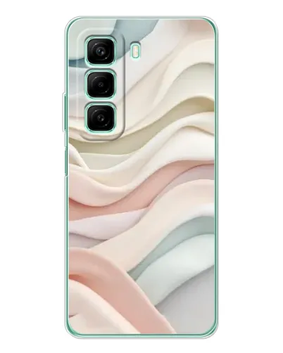 Чехол для Xiaomi Redmi Note 15R с картинкой «Пастельные нежные волны» Чехол для Xiaomi Redmi Note 15R с картинкой «Пастельные нежные волны»
