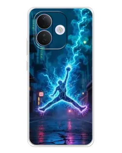 Чохол для Xiaomi Redmi Note 17 Pro з картинкою «Jordan Gold Jumpman»
