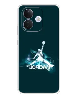 Чохол для Xiaomi Redmi Note 17 Pro з картинкою «Jordan Blue Fire»