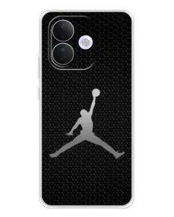 Чохол для Xiaomi Redmi Note 17 Pro з картинкою «Jordan Dark Carbon»